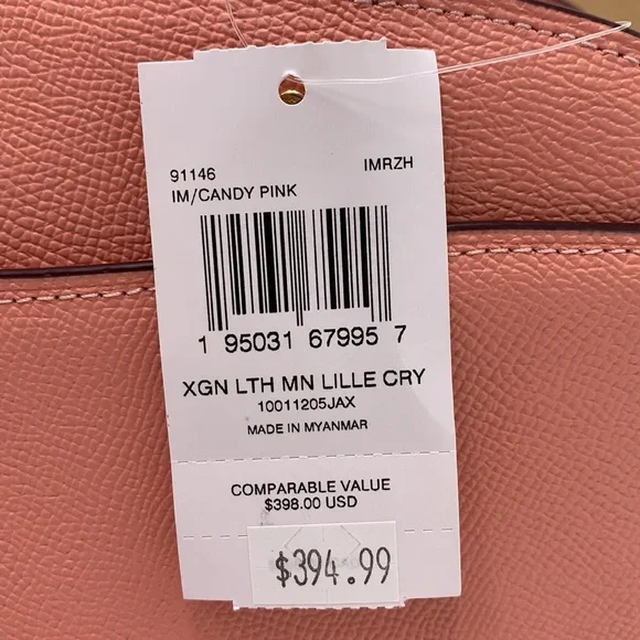 Coach Mini Lillie Carryall
Gold/Candy Pink - Picture 16 of 16